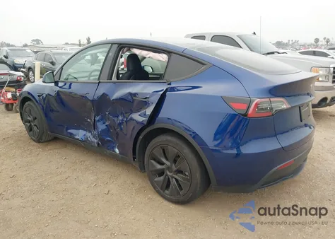 2025 Tesla Model Y Long Range Dual Motor All-Wheel Drive из США, поврежденный, VIN 7SAYGDED3SF277217
